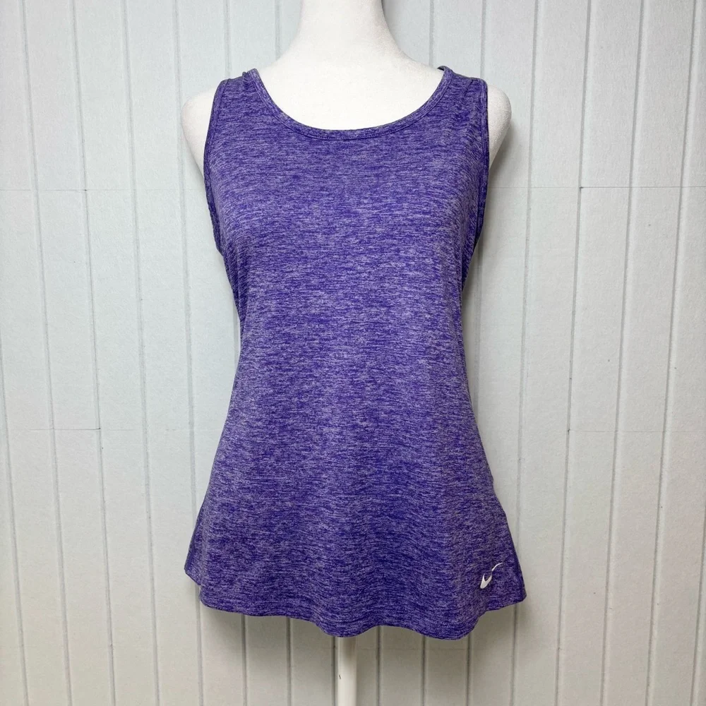 Nike DRI-FIT Purple Racer Back Tanktop Womens‎ Size M